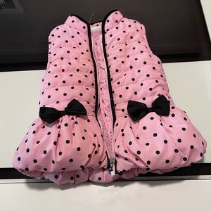 Pink and Black Puffer